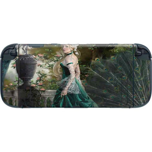 Woman with Peacocks by Nene Thomas Nintendo Switch 2 (2025) with Joy-Con Skin